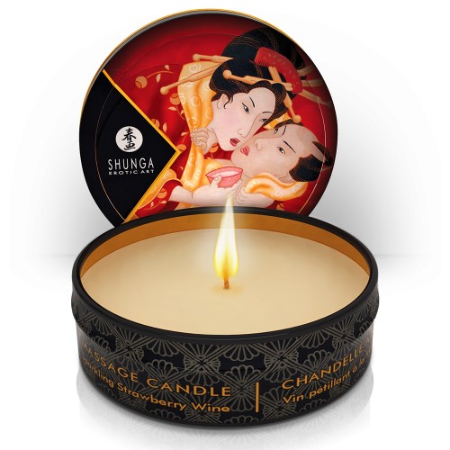 Vela de Massagem Afrodisíaca Shunga Morango 30ML  8.90€