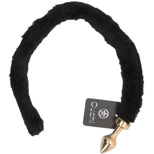 OUCH! PLUG DOURADO ANAL COM CAUDA  39.00€