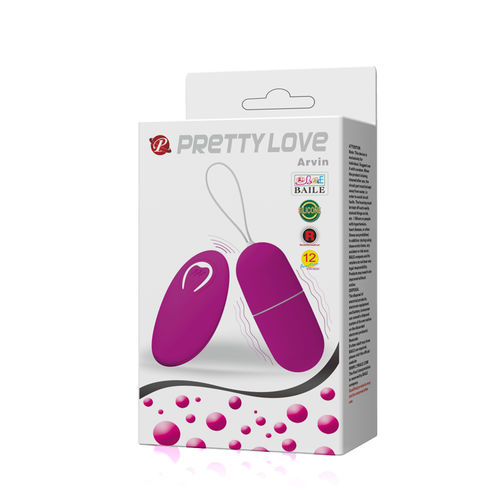 PRETTY LOVE VIBRATING EGG ARVIN REMOTE CONTROL 12V           35.50€