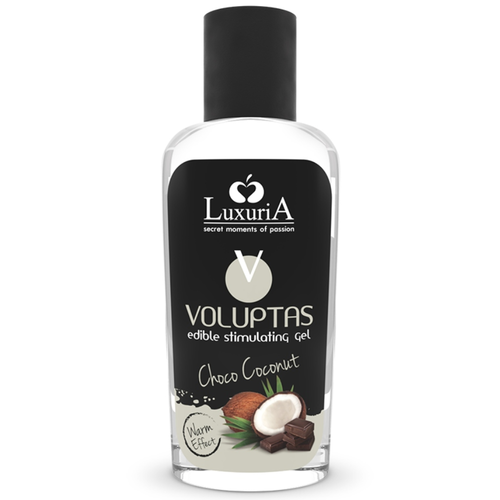 LUXURIA VOLUPTAS GEL DE MASSAGEM COMESTÍVEL COM EFEITO CALOR – COCO E CREME 100 ML  15.00
