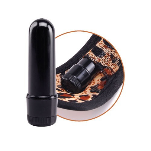 Tanga sem Alças Corda Leopardo Vibratório - Image 2