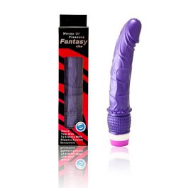 DANCE – WAVES OF PLEASURE VIBRADOR 23 CM ROXO   19.90€